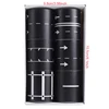 6 rolls/box DIY road and rail transit design and paper tape, railway and highway decorative tape, DIY thin sticker decoration, m 3