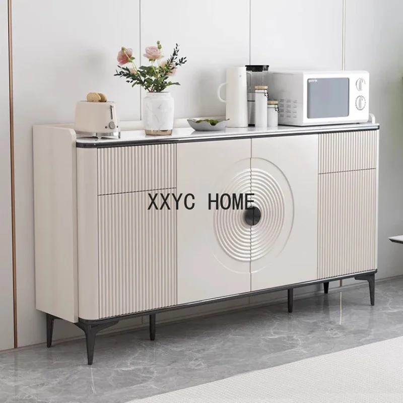Display Storage Kitchen Cabinet Cupboard Design Sideboard Accent Cabinet et Modern Mueble De Cocina Kitchen Furniture CY50KC