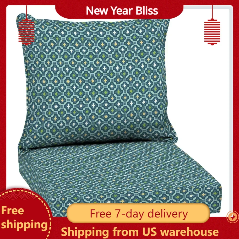 

Outdoor Deep Seating Cushion Set 24 x 22, Alana Tile