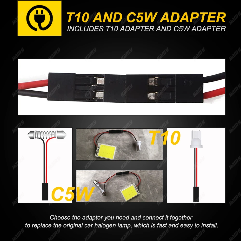 Рисунок 3 - 1 / 4 / 10 PCS T10 W5W Светодиодный