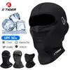 X-TIGER Balaclava Cycling Cap Summer Cool Sports Hats Sun UV Protection Bike Motorcycle Full Face Cover Headwear 1
