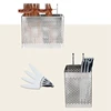 Stainless Steel Chopsticks Holder Hanging Cutlery Drying Basket Tableware Drainer with Hooks Kitchen Utensil(B) 2