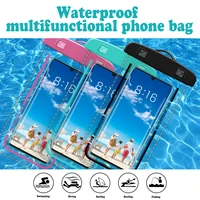 Transparent Waterproof PVC Mobile Phone Bag for Diving Swimming Portable Mobile Phone Case Floating Underwater Protector 1