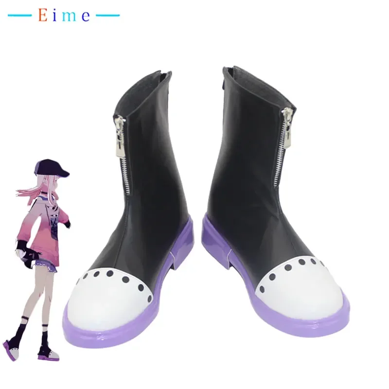 

PJSK Akiyama Mizuki Cosplay Shoes Game Project Sekai Colorful Stage MZK Cosplay Boots Halloween Carnival Prop Shoes Custom Made