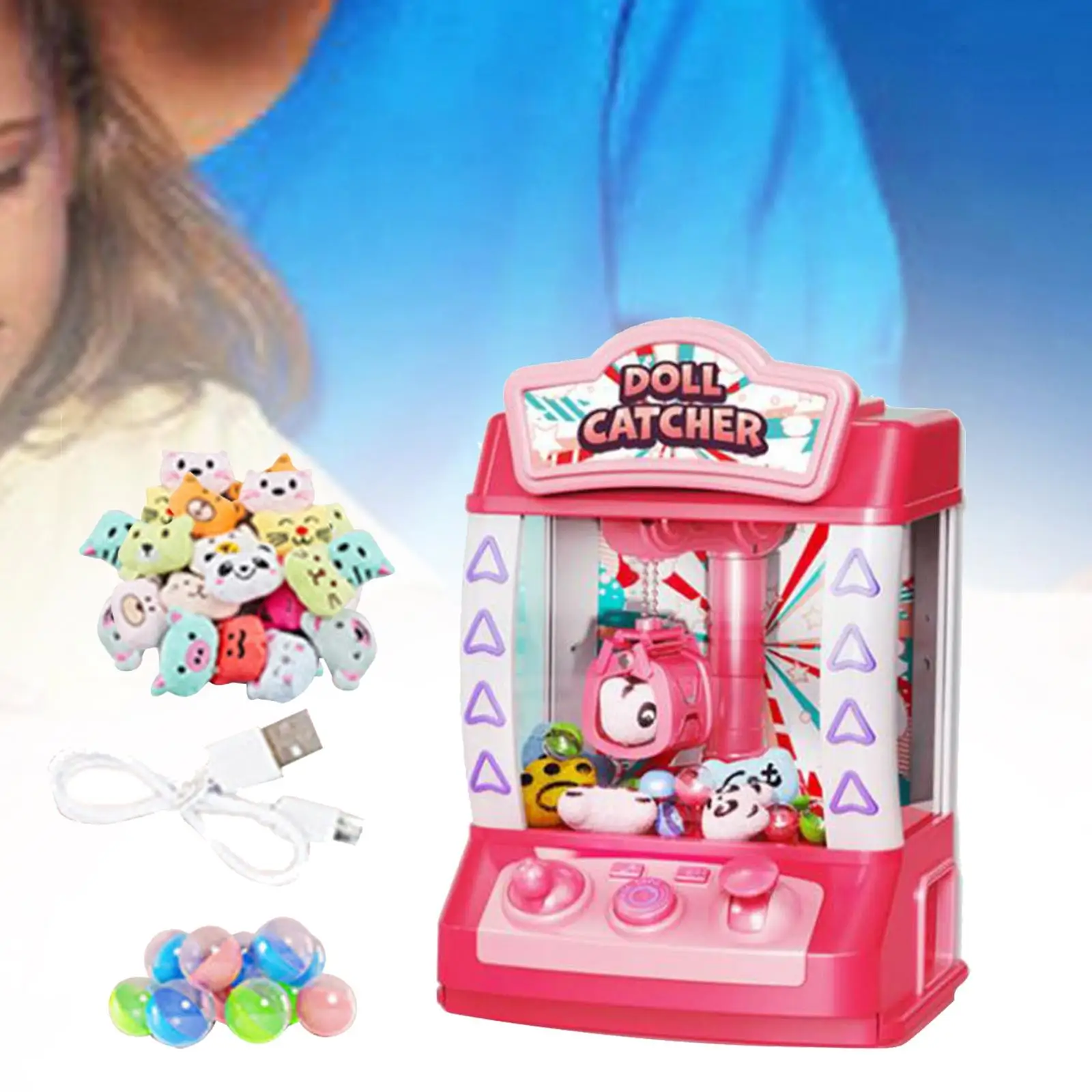 Claw Machine Best Gifts Electronic Small Toys for Toddlers Girls Boys Kids