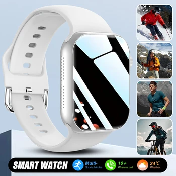 1pc Fashionable Smartwatch,Wireless call and Smart notifcation,Music/Camera control, Multi-Sport Modes,For Android & iphone 1
