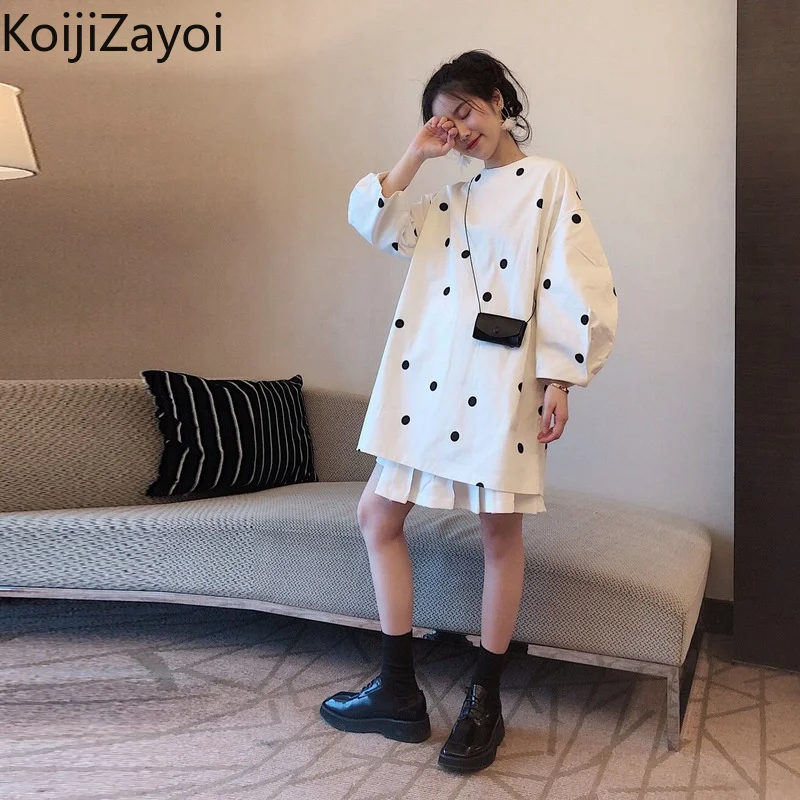 Рисунок 6 - Женское прямое платье в горошек