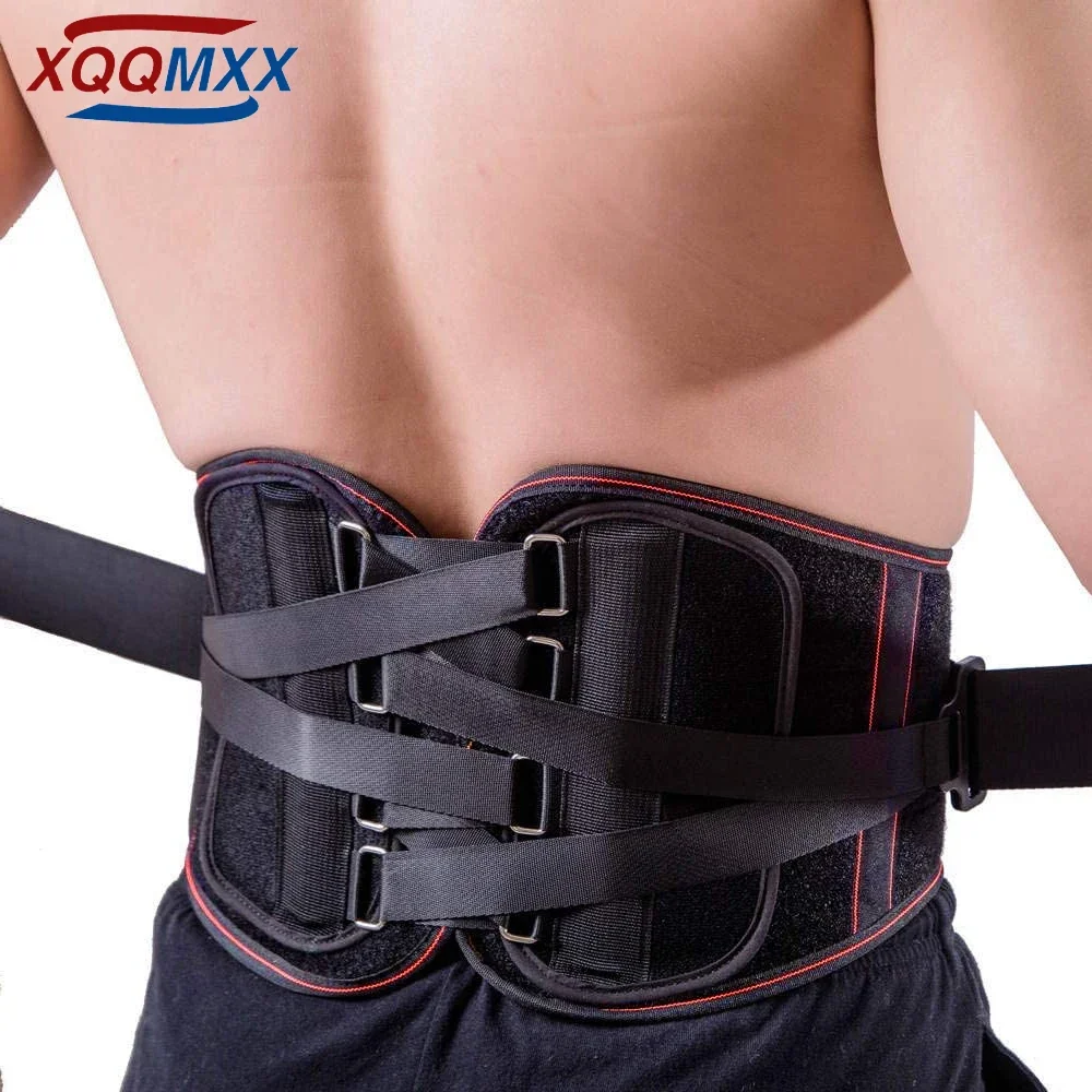 

1Pcs Lower Back Brace Pain Relief with Pulley System, Lumbar Support Belt for Women Men, Adjustable Waist Straps for Sciatica