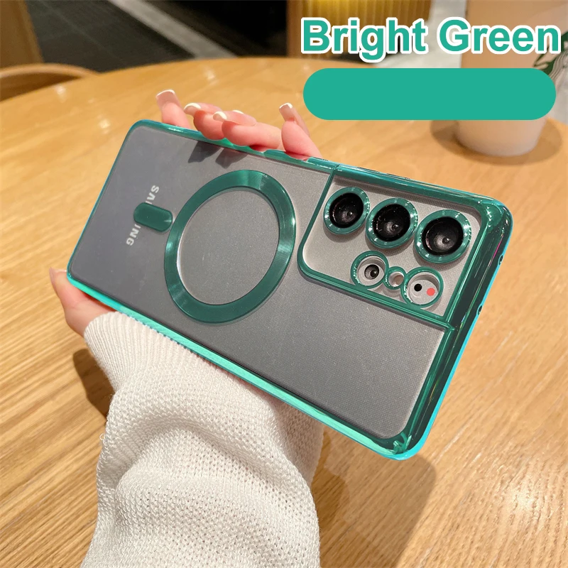 Enhanced Wireless Magnetic Plating Cover with Full Camera Protection and 4K Glass