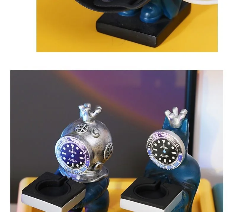 Neuer Apple Watch Stand Grün Luxus Ladegerät Uhrenständer Apple Watch Accesorios Uhrenhalter Zubehör – Detail 17
