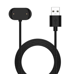 Universal Smartwatch Charger Cable - 3.3ft Durable Charging Accessory (Black)