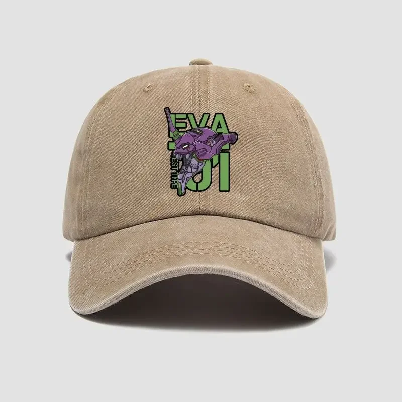 Neon Genesis Evangelion Cartoon-Inspired Baseball Hat - Festival Gift Edition
