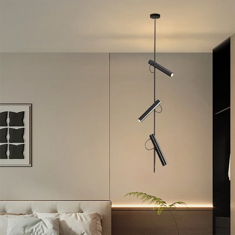 Italian Designer Pendant Lamp Modern Creative Restaurant Bar Bedroom Headboard Spotligh Adjustable Living Room Lighting Fixtures