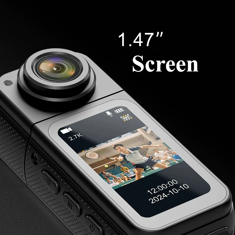 S70 Thumb Action Camera Wireless WIFI Magnetic Suction Neck Mini Cam Wearable Camcorder Sports DV Cycling Small BodyCam Outdoor 3