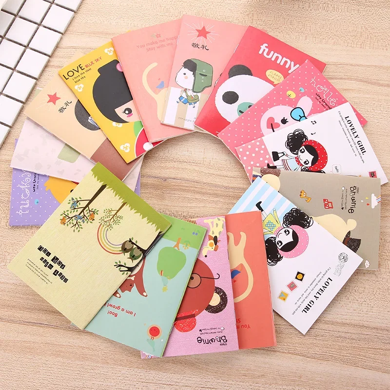 30 Pcs 작은 책 귀여운 작은 선물 도매 휴대용 노트북 편지지 미니 노트북 포켓 도서