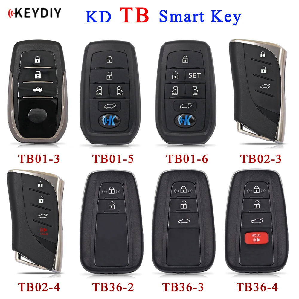 

KEYDIY KD 8A Smart Key Universal Remote TB01 TB02 TB36 for Toyota Corolla RAV4 for Lexus FCCID:0020 0410 2110 F43 0351 0010 0440