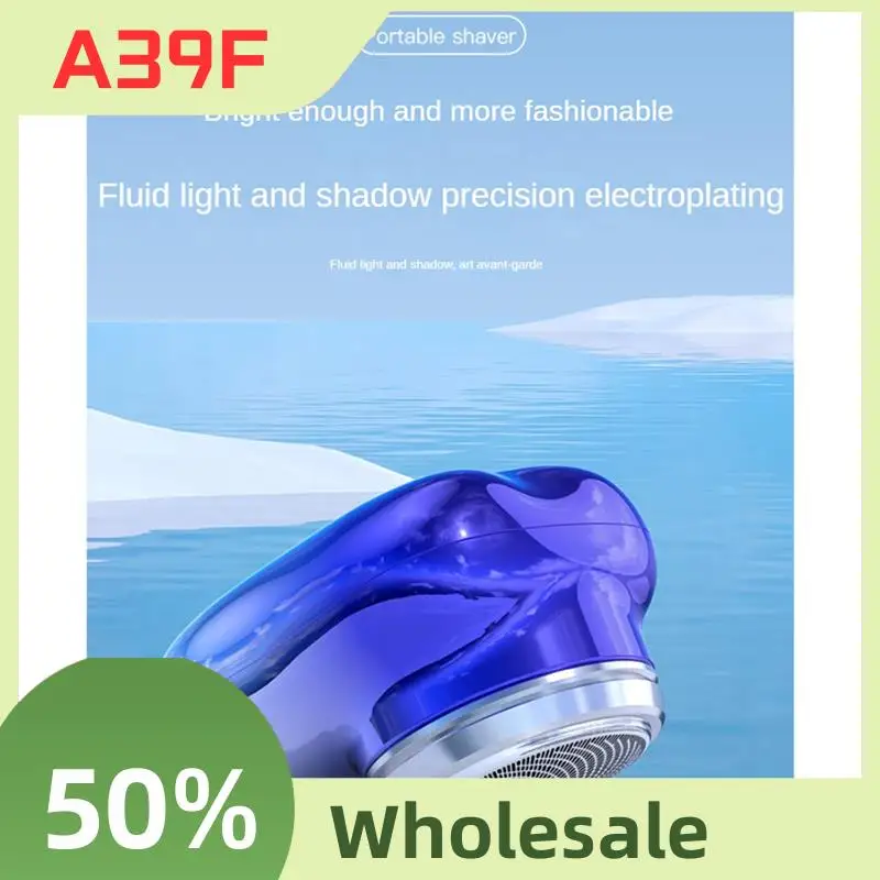 벤치메이드 품질 휴대용 USB 전기면도기 남성용 미니 면도 포켓 전기면도기 ..