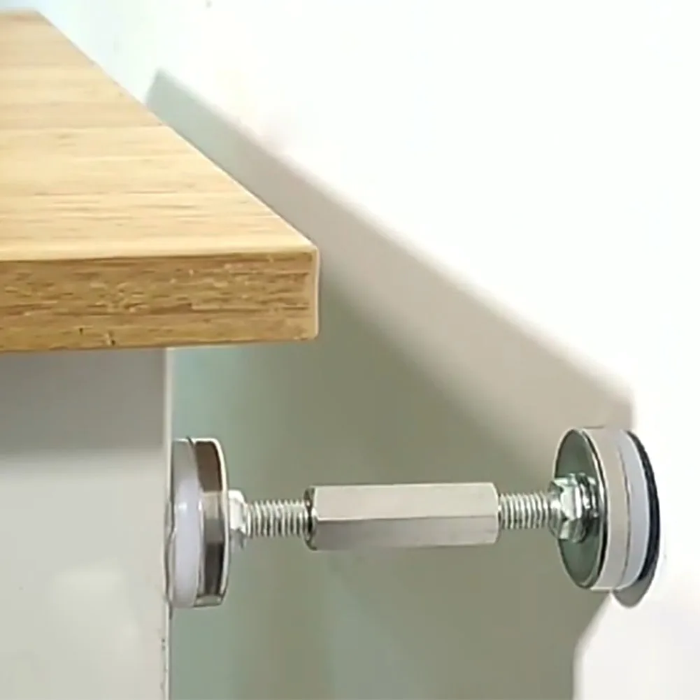 Adjustable Bed Stabilizer Wall Furniture Fixed Bracket Stainless Steel Fixer Support Anti-shake Mute Hardware bed stabilizer bracket
