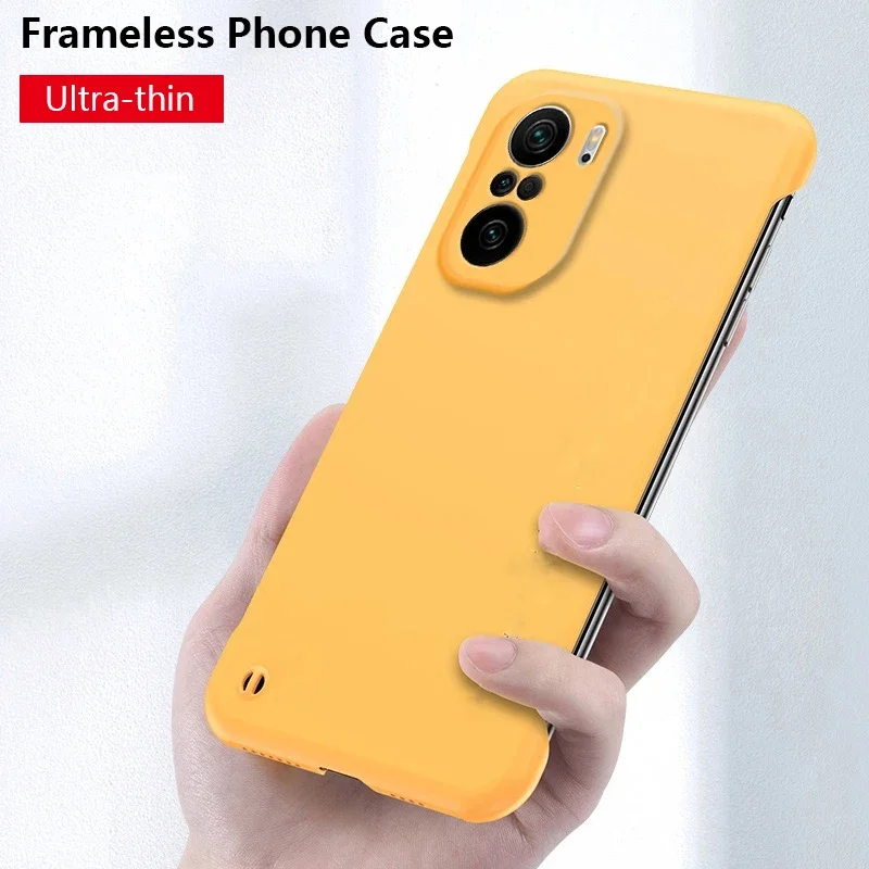 Sleek Matte Borderless Phone Case - Slim Hard PC Design