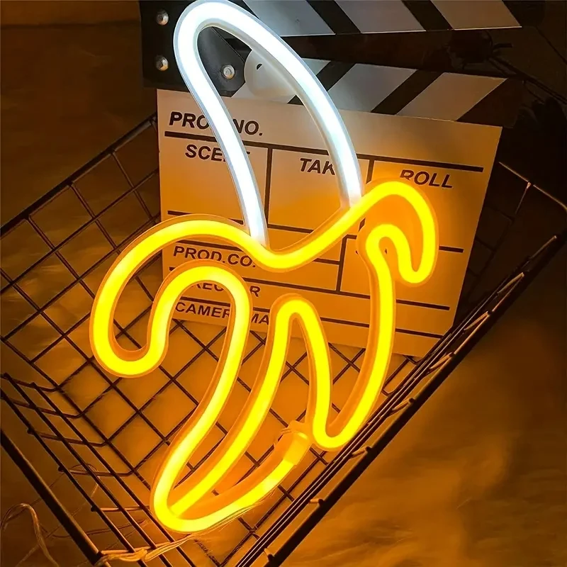 Banana Neon Signs Light 11.4\