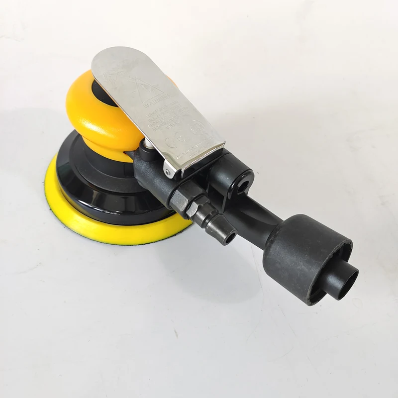 5-inch Pneumatic Sander 125mm6-hole Vacuum Sander Used For Auto Sheet Metal Putty Grinding Rust Removal Sandpaper Machine