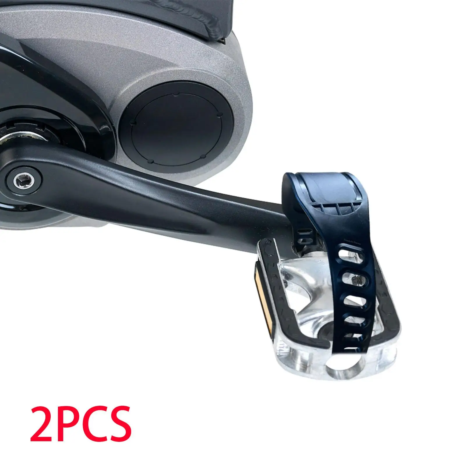 Cinghie Per Pedali Bici Fixie - 2 Paia Nere Regolabili, Per Bici A Ingranaggio Fisso E MTB - Foto 9