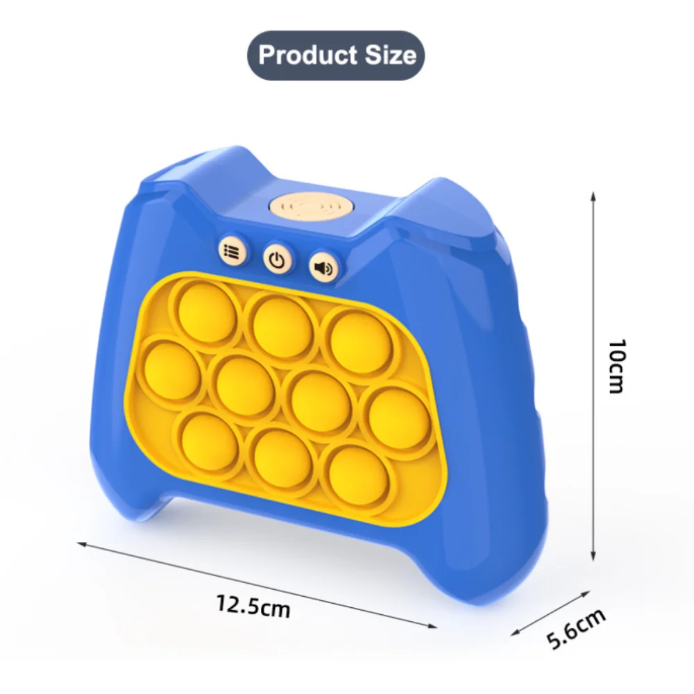 Push Game Pop Electronic Pushit Pro Super Bubble Pop Game Light Push Up Poplight Antistress Fidget Toys for Kids Adult Gift