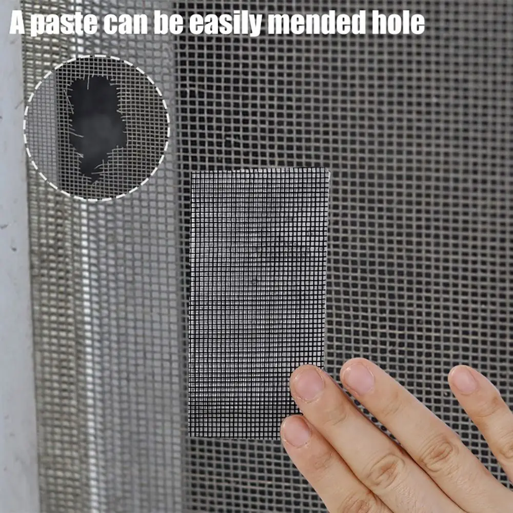 Description Picture 4 of item1Roll Fly Window Screen Repair Tape Anti-Insect Self-adhesive Mesh Net Repair Tapes 2Meters/5Meters Anti-mosquito