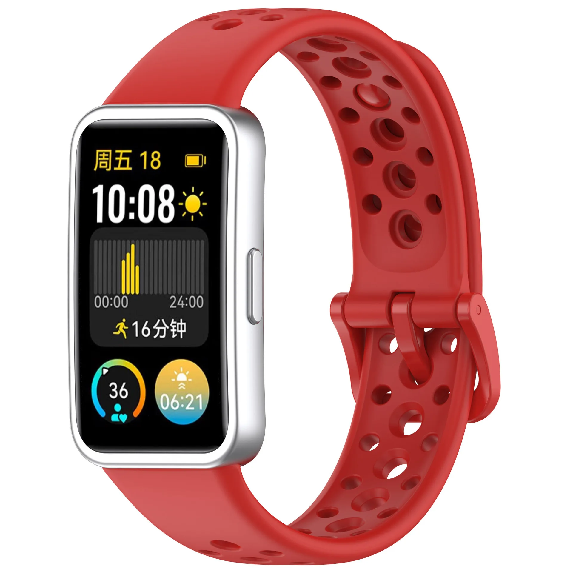Breathable Silicone Sport Strap - Replacement Bracelet Accessories