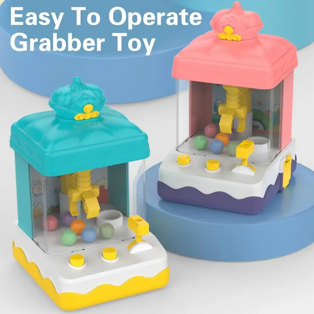 Animals Claw Machine Balls Doll Machine Interactive Catch Toys Kids Playhouse Education Toys Children Birthday Gifts Boys Girls 6