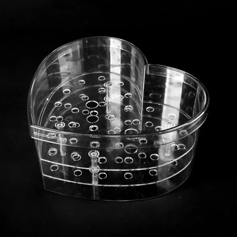 

Цветочный букет, упаковка, Цветочная коробка, новая акриловая Хрустальная коробка с цветами Love, цветочный магазин, роза, упаковка, прозрачная пластиковая подарочная коробка