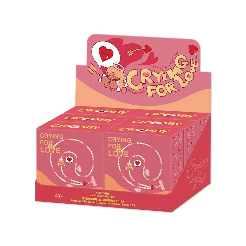 アイドル CRYBABY Crying for Love Series-Gift Box Pop Mart CryBaby Crying For Love Series Plush Gift Box - US