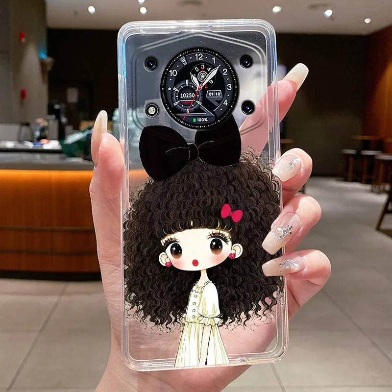 Luxury Dragon Soft Silicone Clear Protective Phone Cover - Cute & Cool Design