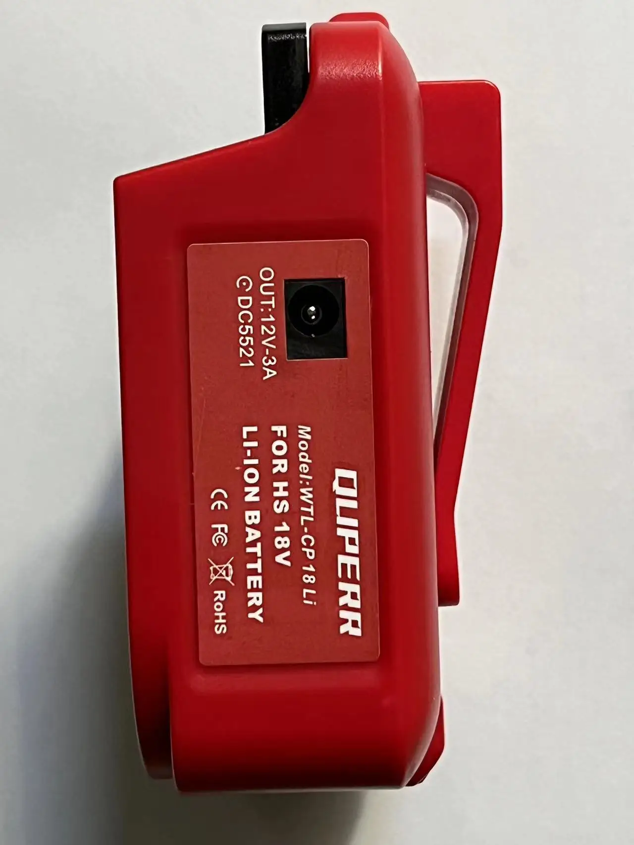 Фото Адаптер для литий-ионной аккумуляторной батареи Einhell 18V PX-BAT4 4511396 /4511330 /4512042 до DC 12V 3.0A USB C №5