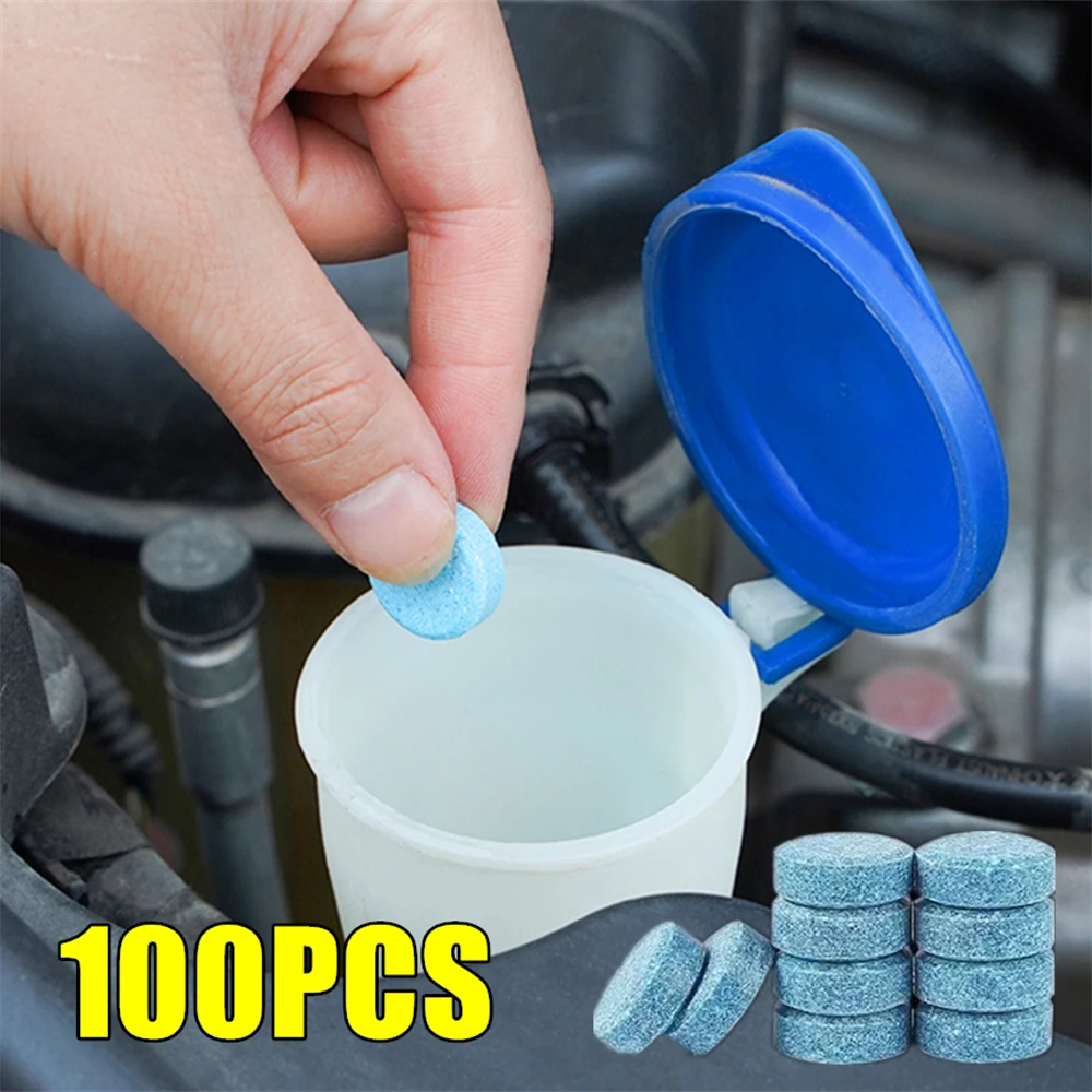 2024 New Car Windshield Cleaner Car Effervescent Tablet Glass Water Solid Cleaner Universal Automobile Accessories Spray Cleaner BEST SELLERS