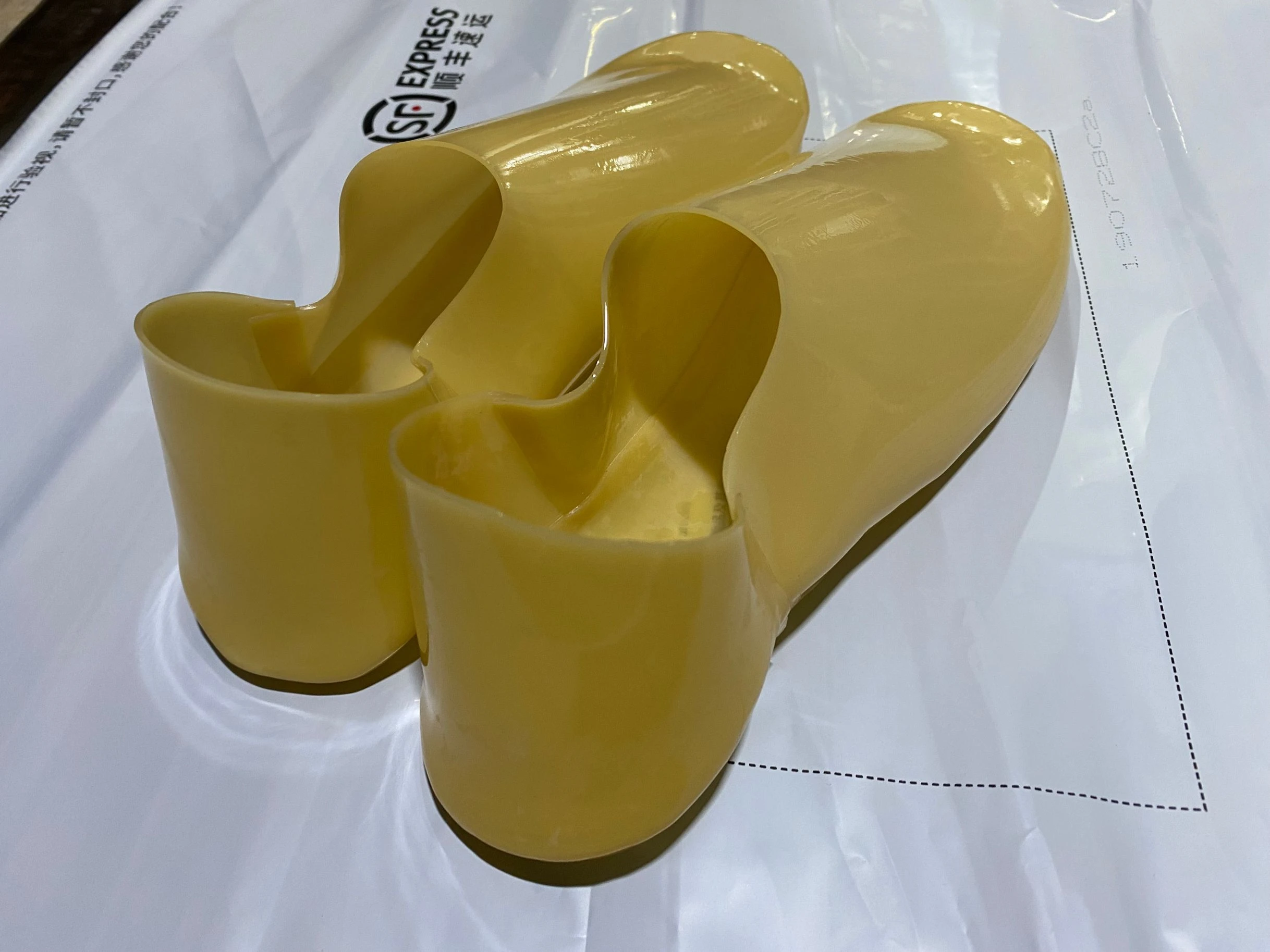 Schuhe Aus Zurück In Die Zukunft Kaufen Hand gefertigte 1,0mm Latex schuhe in Sonder größe| | - AliExpress