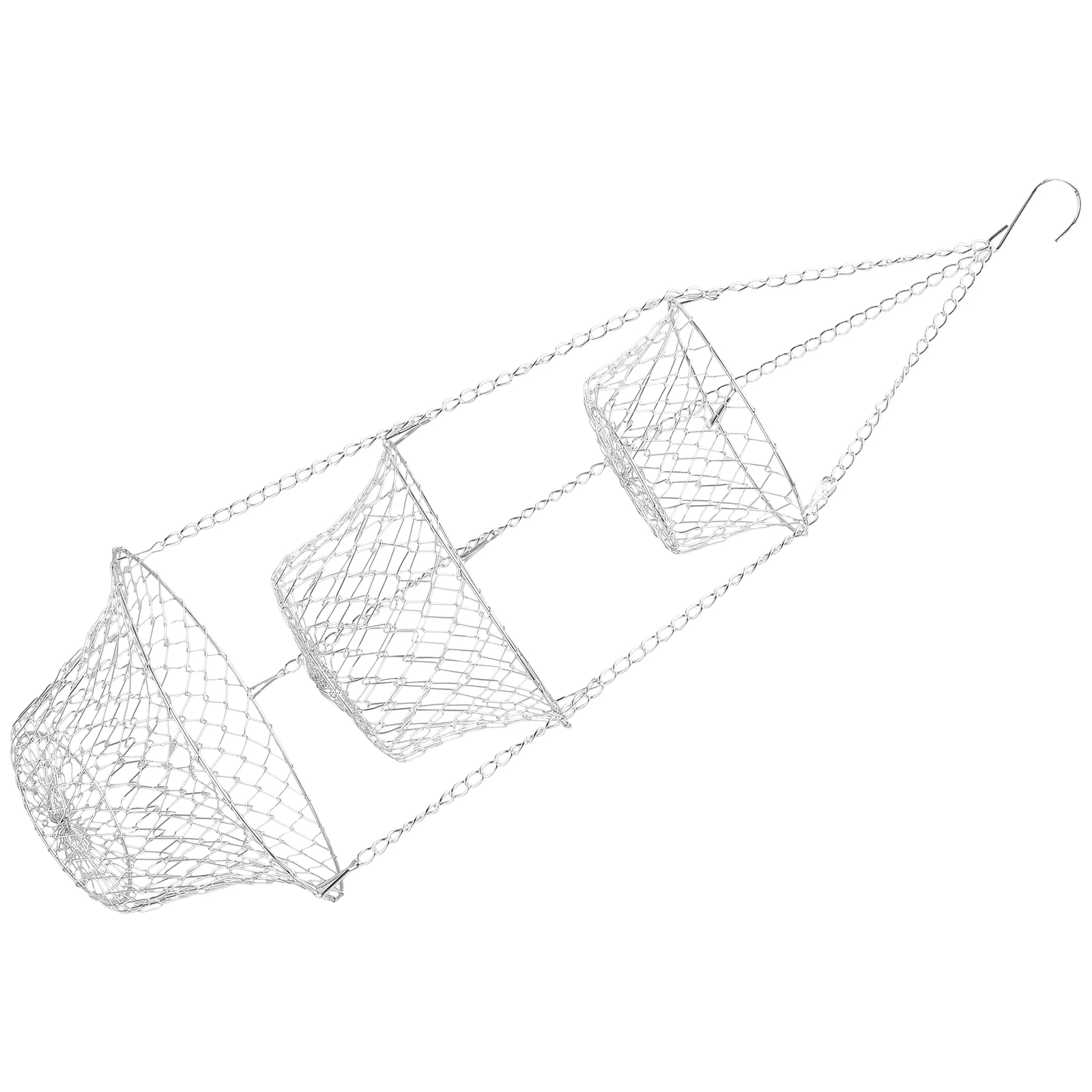 

Storage Basket Hanging Fruit Fruitful Rustic Veggie Rack Plating Boho Kitchen Accessories
