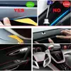 5M Car Interior Led Strip Light Neon EL Wiring Decorative Lamp For Auto DIY Flexible Ambient Light USB Party Atmosphere Diode 6