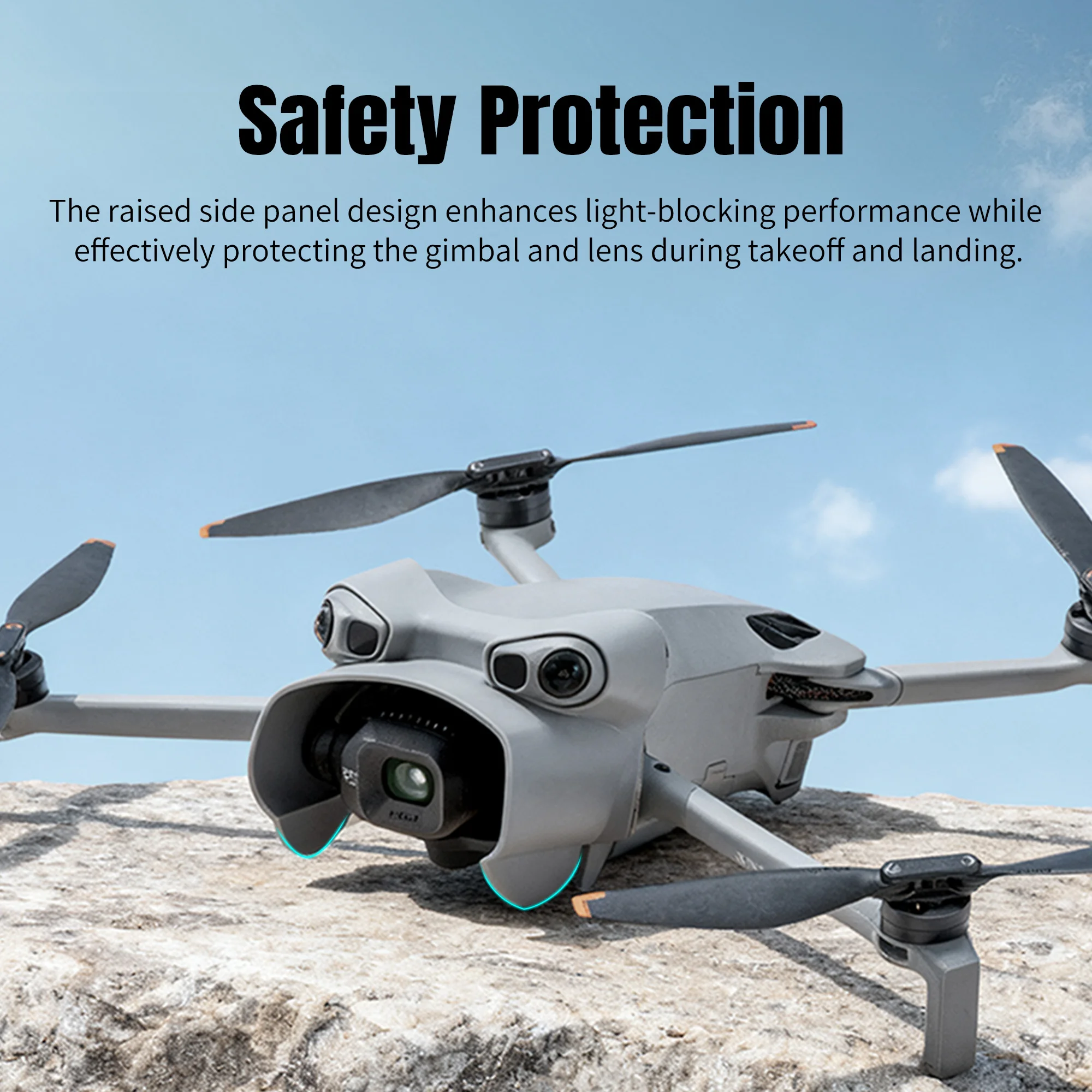 Pare-soleil pour DJI Mini 5 Pro - Protection écran anti-reflet