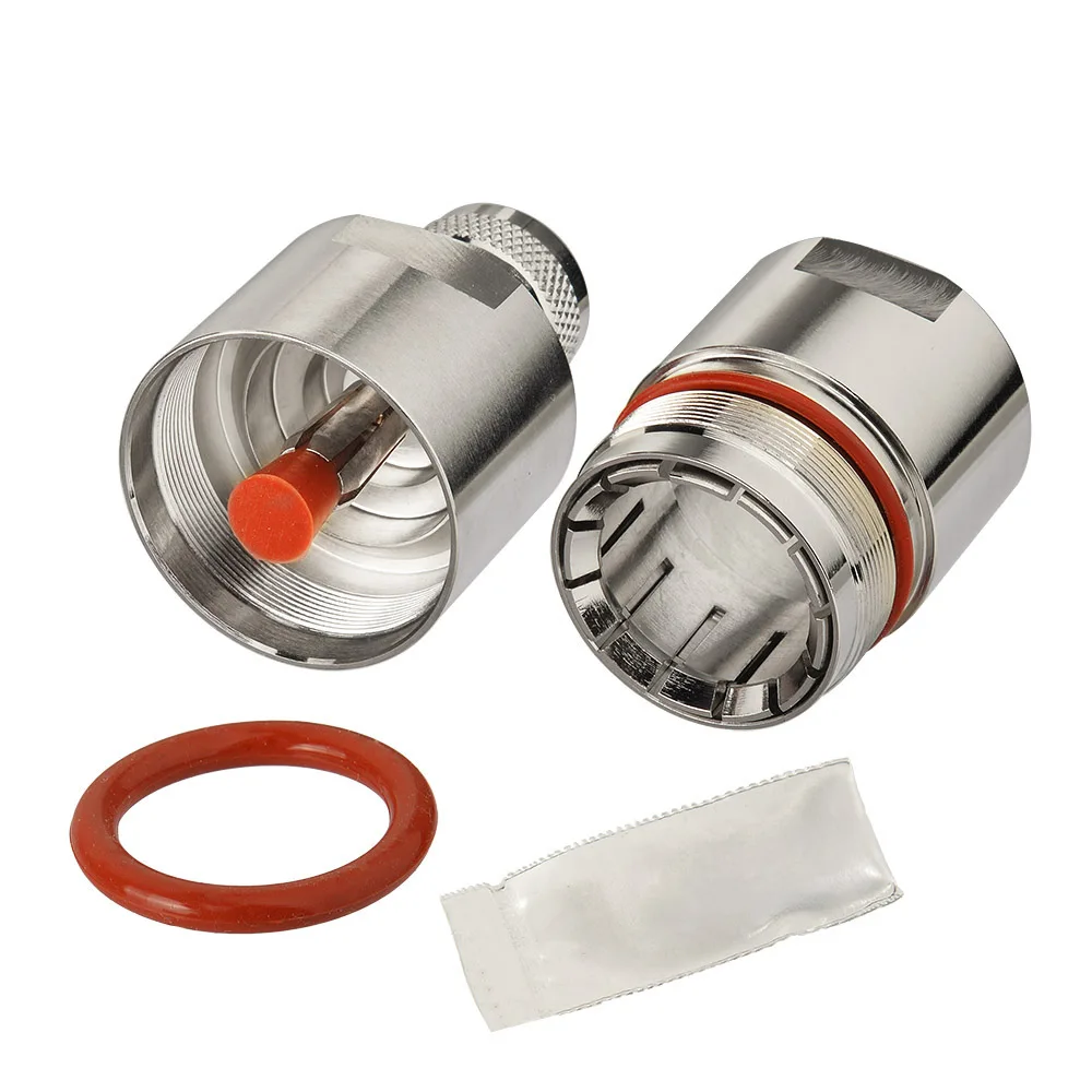 Copper Cable Twist Male RF Coaxial Connector for Communication Equipment