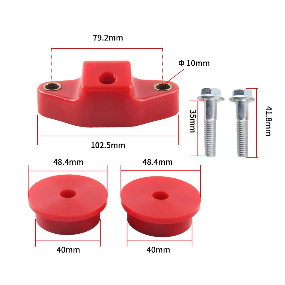 Front & Rear Shifter Stabilizer Bushing Kit (5 / 6 Speed ) For Subaru Impreza WRX BRZ Forester Legacy,Toyota FR-S GT86