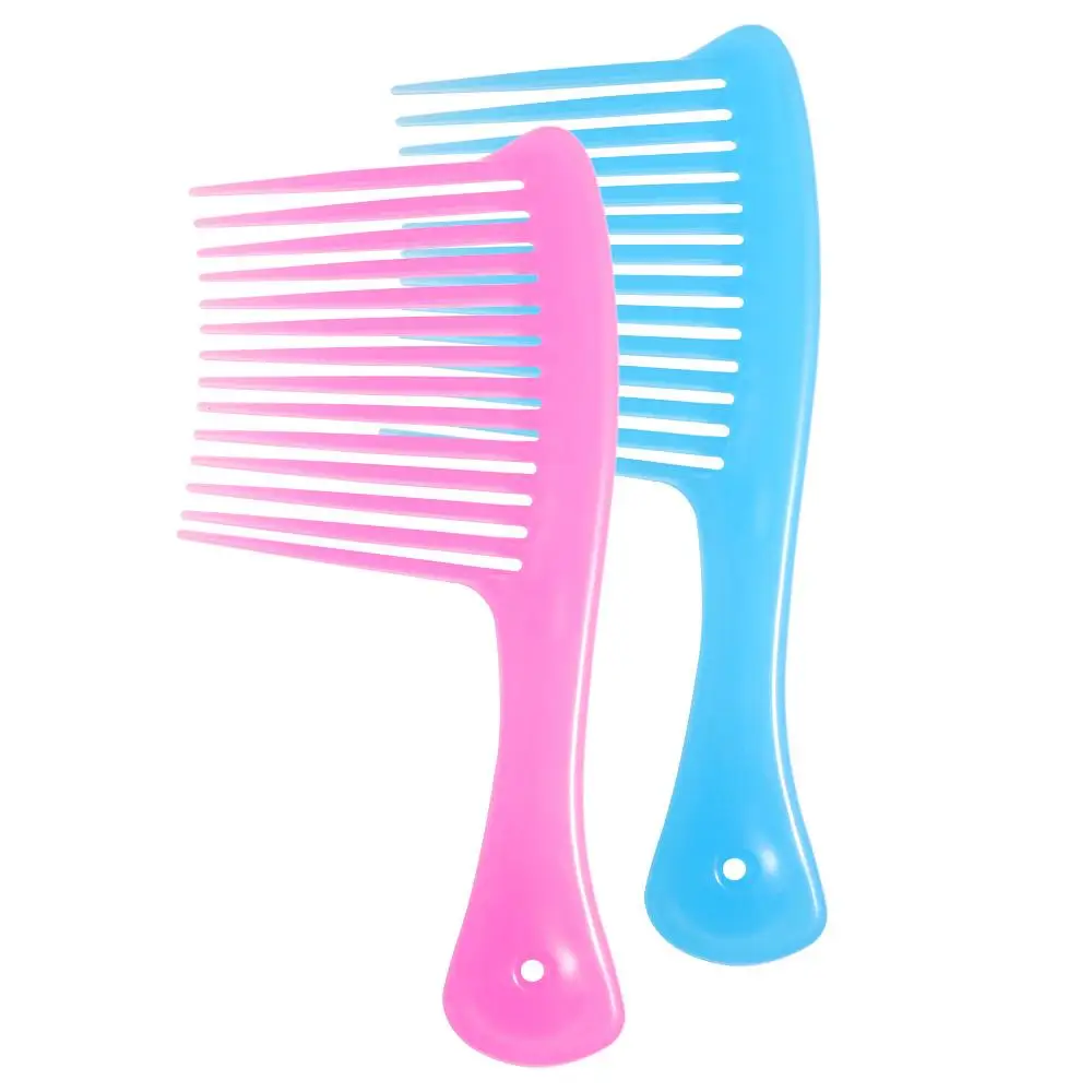 Hairdressing Large Wide Tooth Comb Smoothing Comb Anti-static Dyeing Styling Brush Portable Styling Tool Oil Head Comb