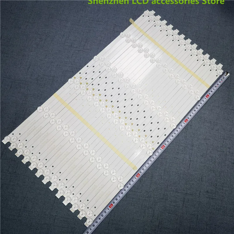 for 6Leds HL-00320A30-0601S-07 A1 2 6 silver IP-LE32/495523 LCD TV backlight bar  575mm   6lamp   6V   100%NEW 6