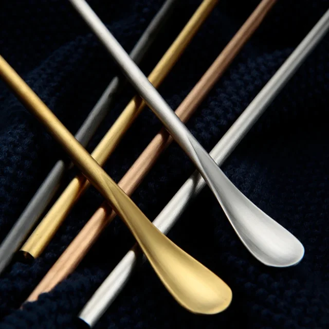 다용도 스테인리스 스틸 커피 교반 스푼