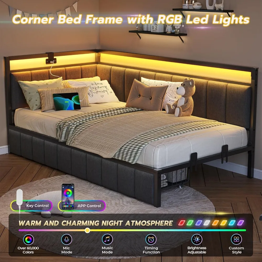 Twin Storage Platform Bed 4