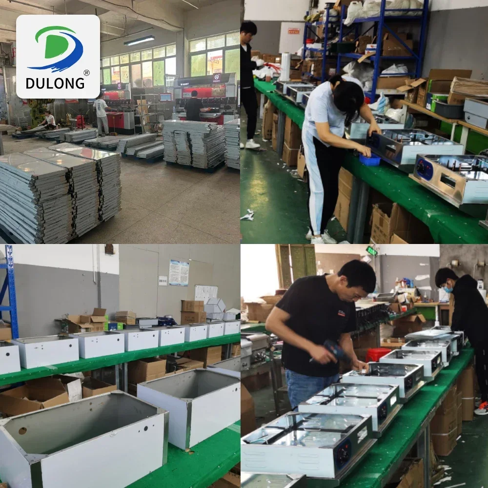 Big Capacity Commercial Electric Deep Fryer With Multi-function Cooking Snacks 30 Liters Oil Tank