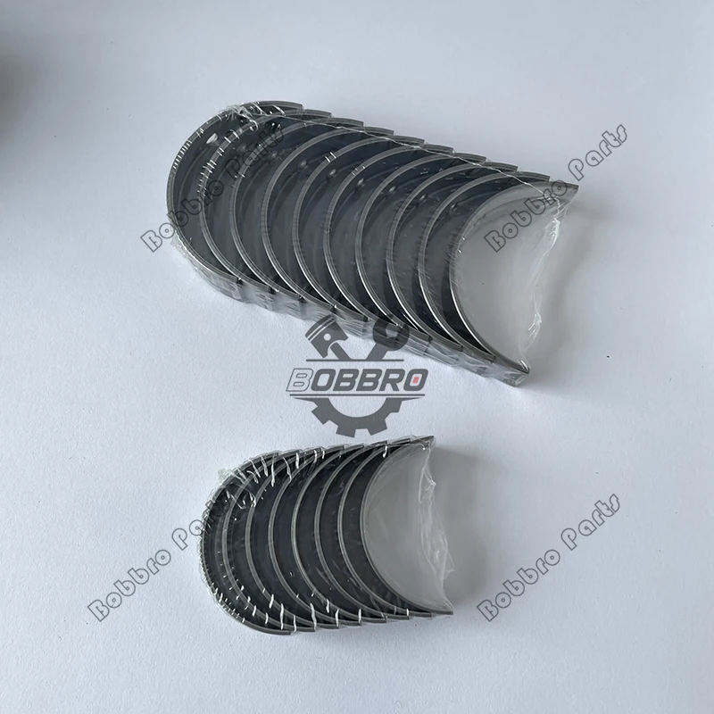 

4D94LE Crankshaft Main Bearing Con Rod Bearing Set For Komatsu Tractors D20PLL-8 D21A-8 D21A-8E0 D21A-8T D21P-8