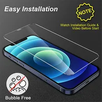 4PCS Tempered Glass for iPhone 11 12 13 Pro XR X XS Max Screen Protector on for iPhone 14 Pro Max Mini 7 8 6 6S Plus 5S SE Glass 1