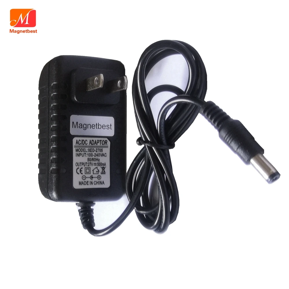 27V 0.5A 500mA AC DC 어댑터 변환기 dc 5.5*2.5/2.1mm 전원 어댑터 공급 충전기 EU/US/AU/UK 플러그