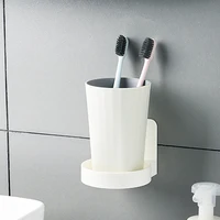 Self Adhesive Bottles Holder Tray Round Wall Mounted Hand Soap Dispenser Tray 2